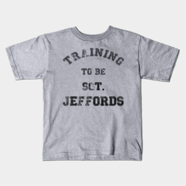 Training to be... Terry Jeffords Kids T-Shirt by LordDanix